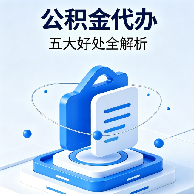 琼海公积金代办到底值不值？这5大好处让你少走弯路